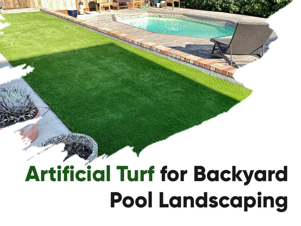 Artificial Turf for Backyard Pool Landscaping-santacruz